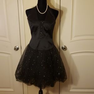 Vintage black ballerina dress